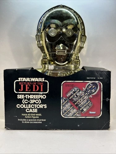 Star Wars 💥C-3PO Collector's Case💥 Vintage 1983 Kenner toys