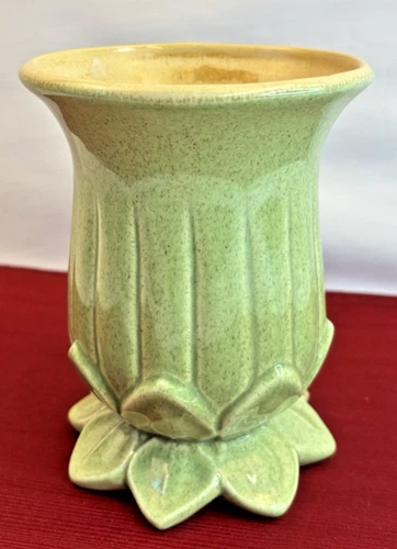 Vintage MCM RED WING Art Pottery CHARLES MURPHY M-1439 Petal Foot Vase Planter