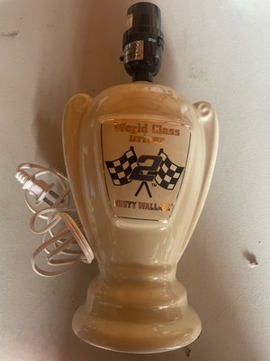 World Class Driver Rusty Wallace Lamp Rare Find Highly Collectable NASCAR Racing