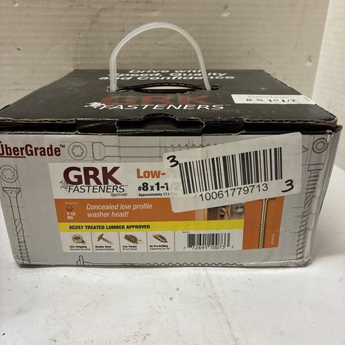GRK Cabinet Scews 8 X 1-1/2-Inch Screws, 3000 Screws per Box - Picture 2 of 2