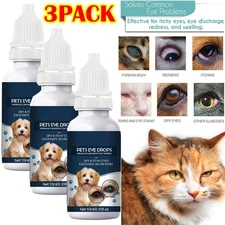 Eye Drops for Pets Bacterial,Viral and Fungal & Infections Dog Cat Treatment US
