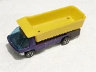 HOT WHEELS RED LINE PURPLE DUMP TRUCK w DARK INTERIOR
