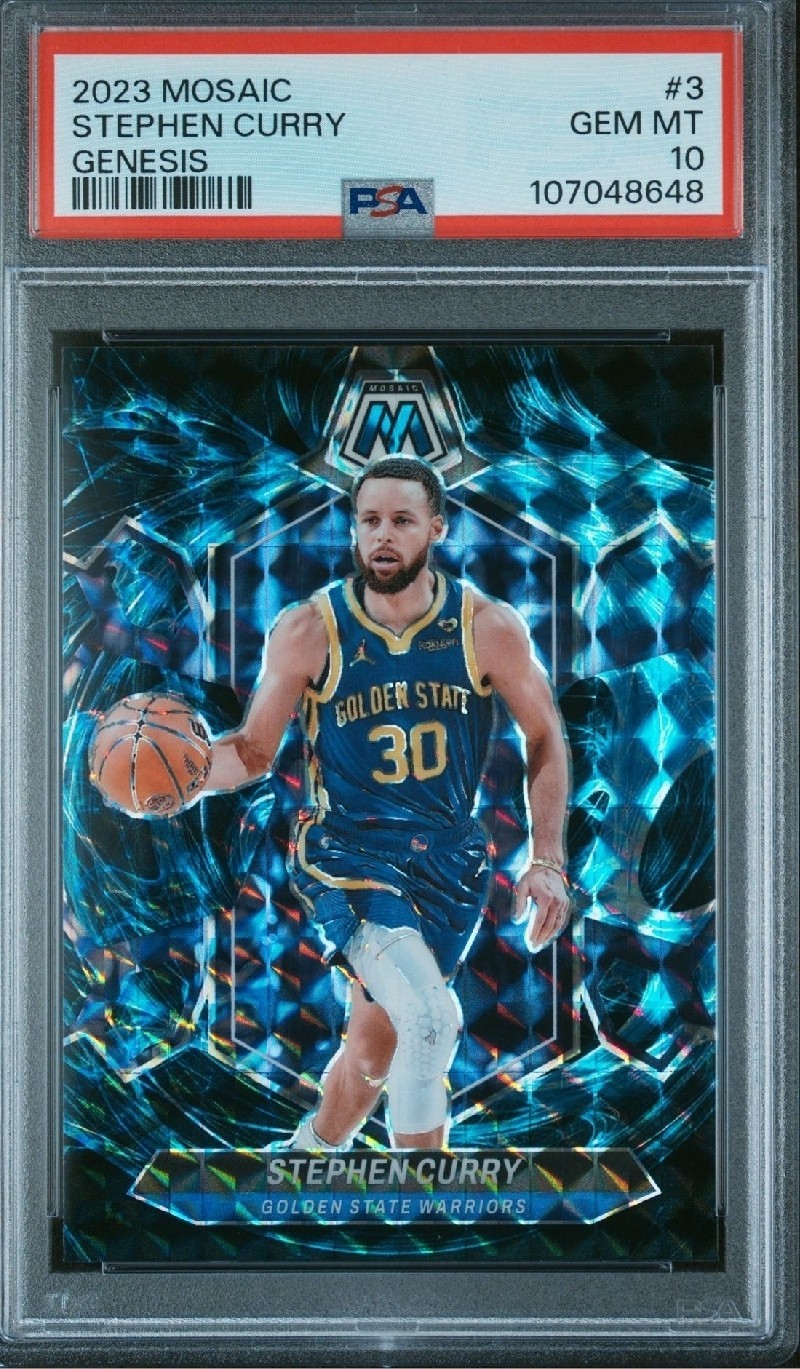 Stephen Curry 2023 Mosaic #3 Genesis /(SSP) Price Guide - Sports