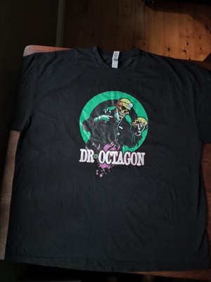 Dr. Octagon shirt Kool Keith Black Elvis Tee 2XL Vintage Hip Hop Rap tee 25x30