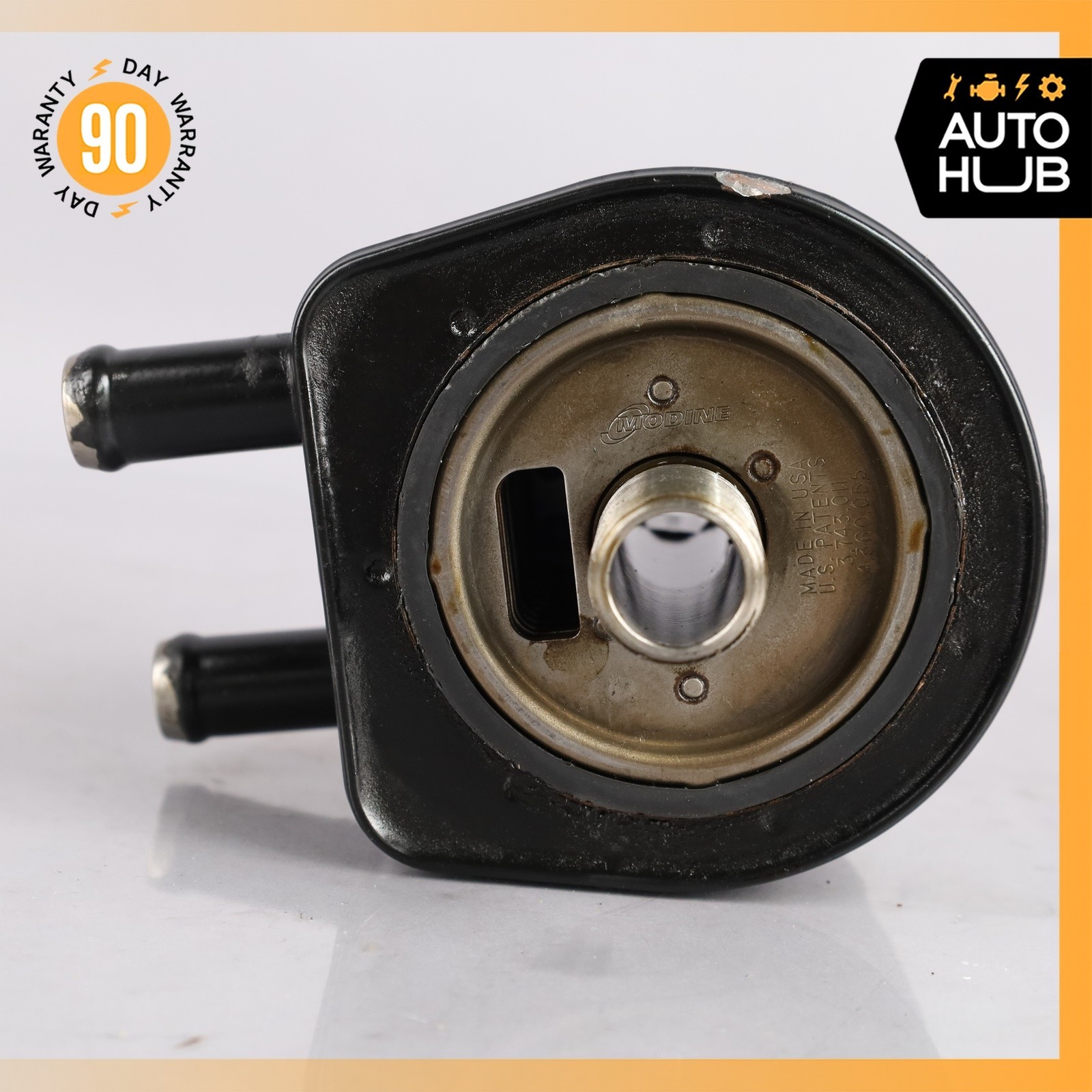 00-12 Aston Martin DB7 DB9 Vanquish Engine Adapter Oil Cooler Filter OEM 38k