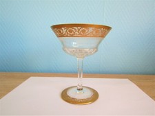 Cup Champagne 5 3/8in Crystal of Saint Louis Signed Model Thistle Set P 