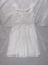 Princess Vera Wang Women White Dress Size 3