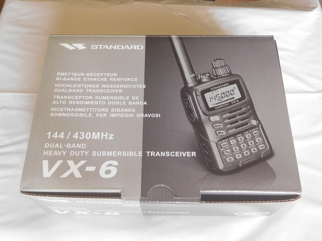fuku　STANDARD VX-6 YAESU STANDARD VX-6 144/430MHz Dual Band Transceiver 5W