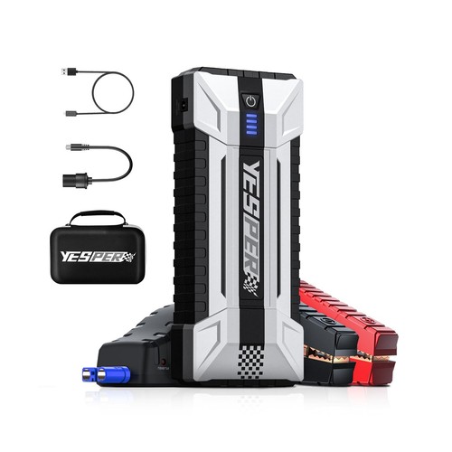 [2025 Upgrade YJS40] YESPER Battery Jump Starter 4120A Peak Portable