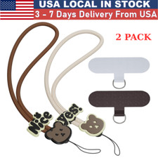 2PC Wrist Strap Lanyard for Camera, iPhone, Galaxy, Cell Phones, GoPro, USB, ID