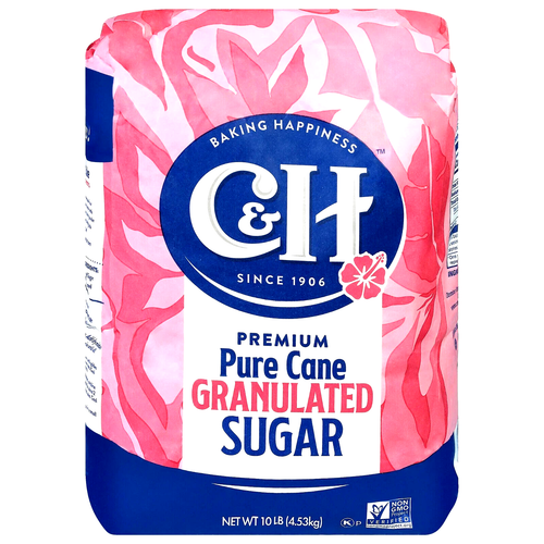 C&H Premium reiner Rohrkörnchenzucker 10 Pfund (3er Pack) ~ 15.07.2027 - Bild 1 von 6