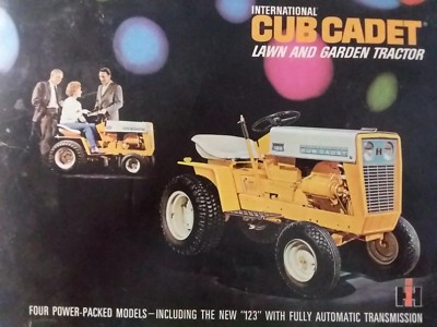 INTERNATIONAL CUB CADET 71 102 122 TRACTORS OPERATORS OWNERS MANUAL IH COPY NEW
