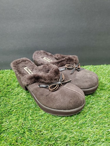 skechers fur lined clogs