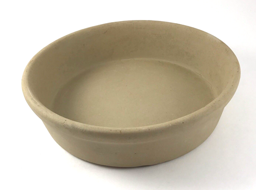 Pampered Chef 8 Inch Mini Baker Stoneware Baking Stone Family Heritage Excellent - Picture 1 of 5