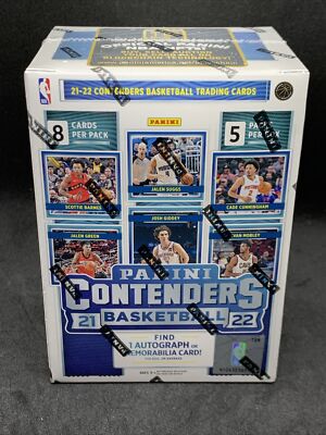 2021-22 Panini Contenders NBA Blaster Box Factory Sealed Basketball Card Box