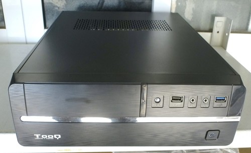 Caja carcasa chasis ordenador PC. TooQ. Sobremesa Slim. uATX/ITX +PSU SFF Tacens - Afbeelding 4 van 12