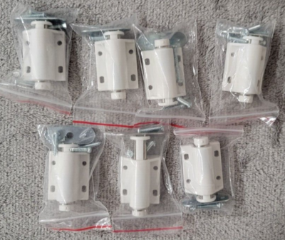 #ad #ad 7 X Magnetic Pressure Push To Open Touch Latch Cabinet Doors Beige $10.00