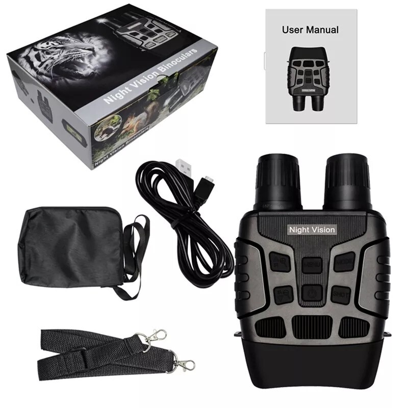 NV3180 4X Night Vision Goggles for Hunting Binoculars with 2.3 Inch TFT