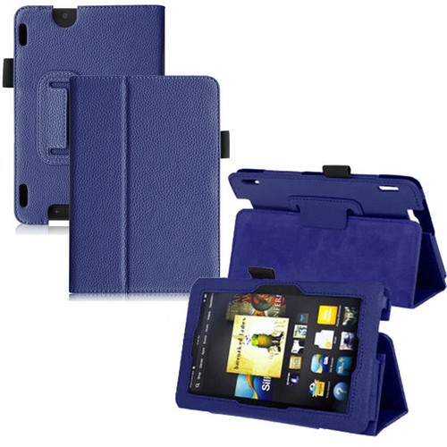 High Quality Kindle Fire HD 7" 2013 Version Smart PU Leather Stand Cover - Picture 6 of 10