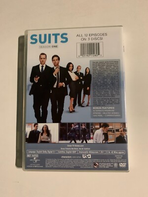 Suits: Season 1 (DVD) | eBay