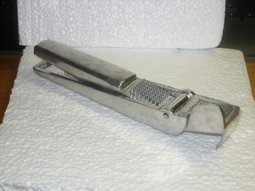 Vintage FORTUNA Garlic Press Italy Aluminum A-AHNER Austria