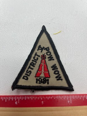 1991 DISTRICT POW WOW Scout Patch B044
