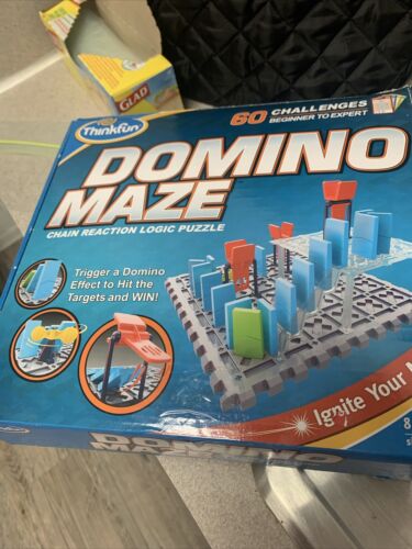 Domino Maze: Chain Reaction Logic Puzzle Game Ages 8 To Adult Ignite Your Mind - Picture 2 of 13
