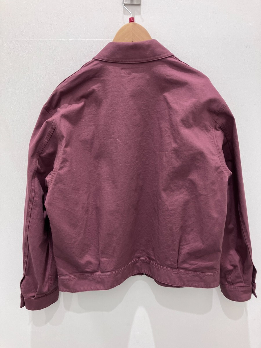 A*n様 OVERCOAT Collarless zip up blouson Utility Short Blouson Jacket | UNIQLO US