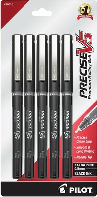 Pilot pen Pilot,pv5,rb,5pk,Black 26010 (072838260109)