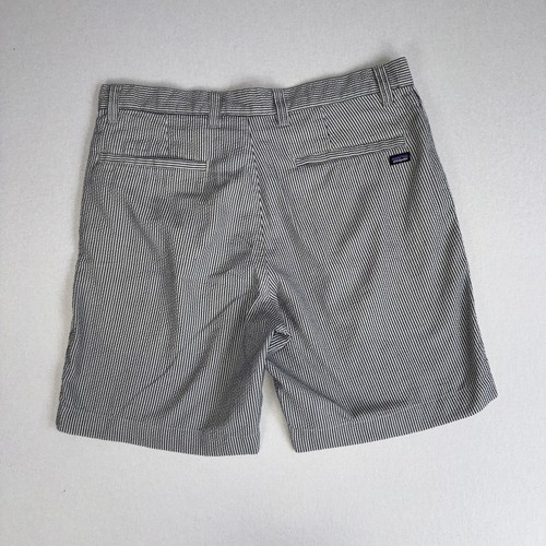 PATAGONIA Lightweight Chino Shorts Men's Size 32 Striped Organic Cotton Outdoors - Picture 5 of 6