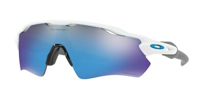 Oakley RADAR EV PATH OO9208 Polished White/Prizm Sapphire Sunglasses