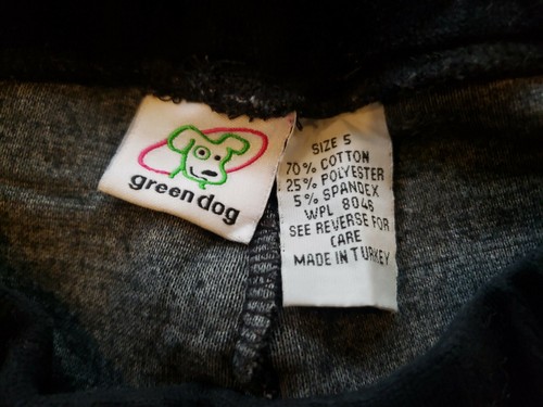 Green Dog Black Flare Pants Sz 5 - Picture 6 of 6
