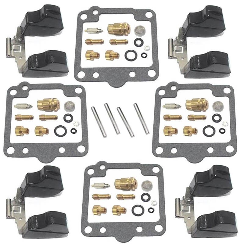 4SET For Kawasaki KZ1100A 1981-1983 KZ1100 A Carburetor Repair Kit Carb Float