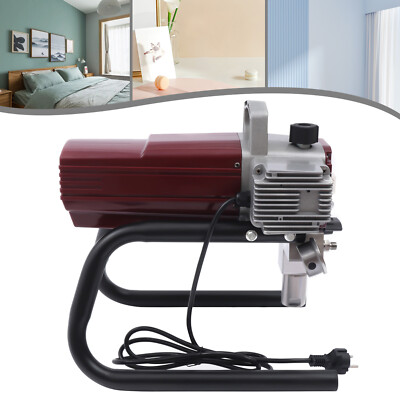 Airless Paint Sprayer, 1800W High Power Electric Sprayer for Walls, 1.8L/mi