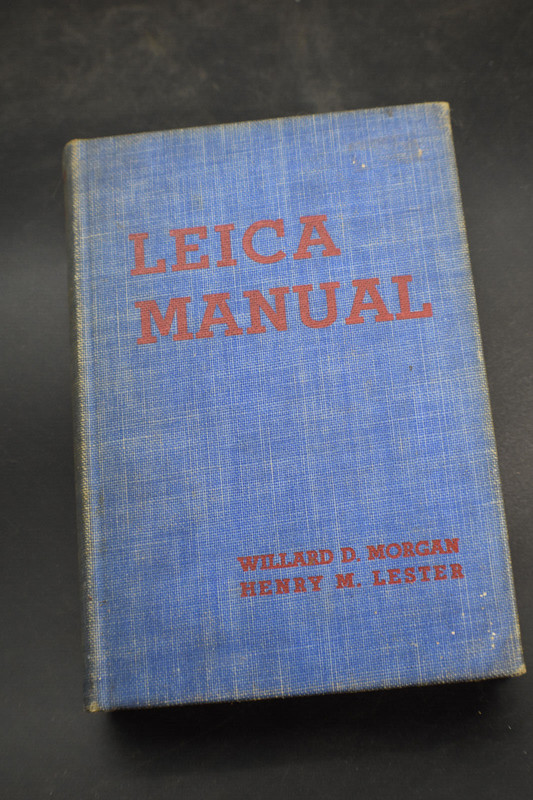 1937 Leica Manual: Amateur and Professional Covering Entire Field of Photography