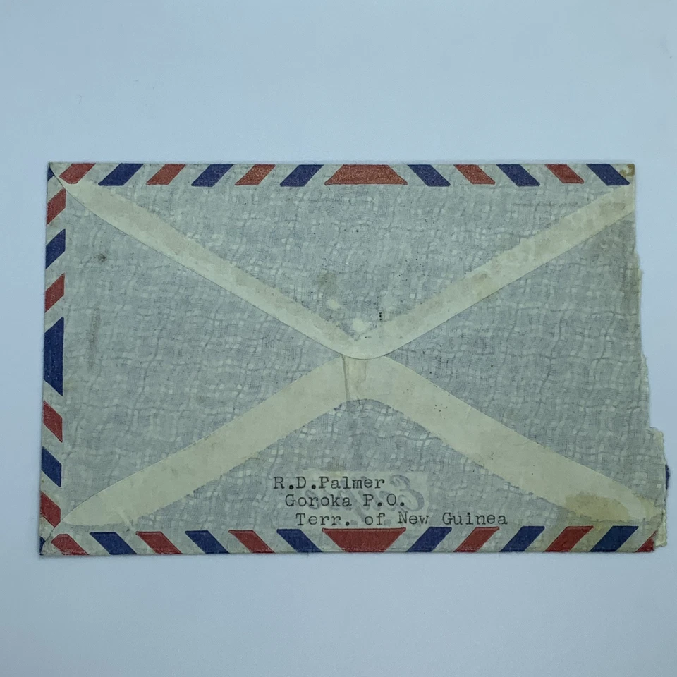 1958 GOROKA PAPUA NEW GUINEA COVER TO GIG HARBOR WASHINGTON - Image 3 of 3