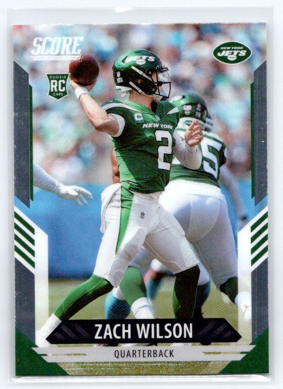 Zach Wilson 2021 Panini Chronicles Rookie Score Update Rookies #402