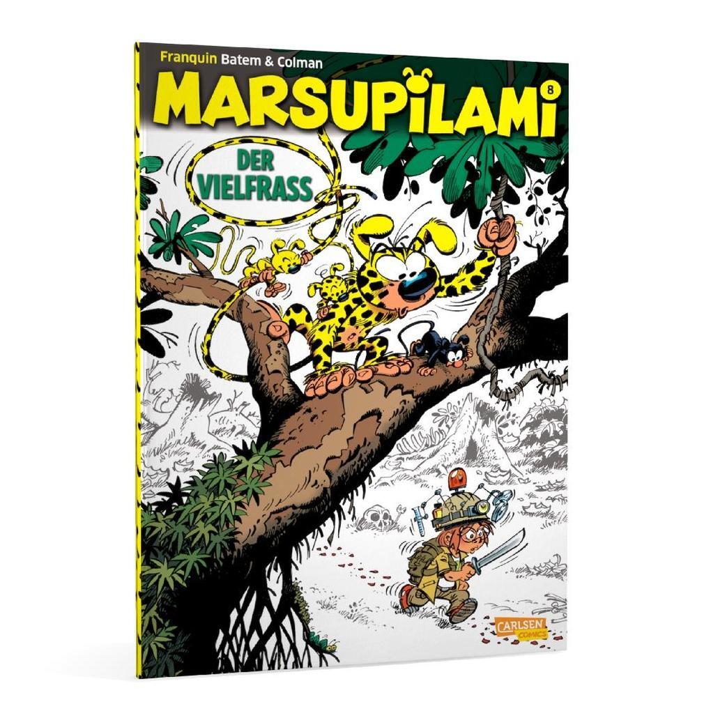 Thumbnail - Marsupilami 8: Der Vielfraß | Stéphan Colman, André Franquin | 2017 |