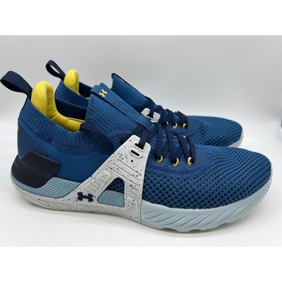 Under Armour UA Project Rock 4 Team Rock 'Deep Sea' 3025860-401 Men's Sz 12 