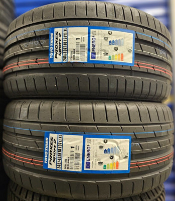 2X NEW TOYO PROXES SPORT 2 245/40 ZR18 XL 97Y UHP TYRES 245 40 18