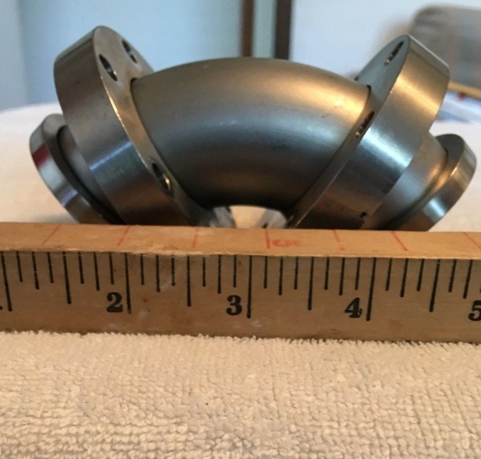 2 3/4 不锈钢 90 英尺肘部可旋转法兰格 — 第 2/3 张图片