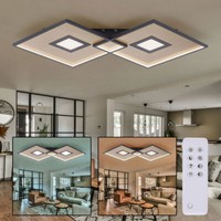 Deckenlampe Deckenleuchte Schlafzimmerlampe Fernbedienung Led Dimmbar Cct L 96Cm