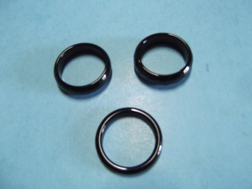 3 Fashion Jewelry Ring Black Tone Band Size 7.5/6.5/6.5 - Picture 8 of 8