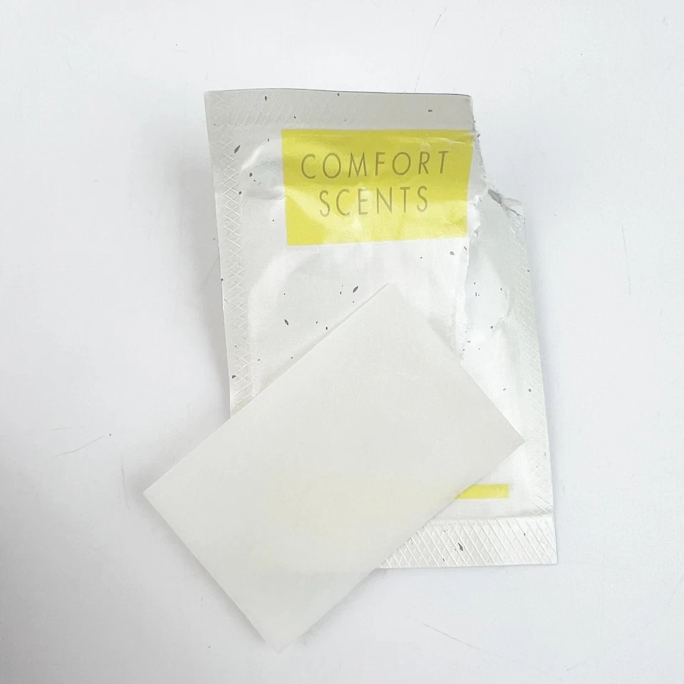 NUEVO Vintage Avon Comfort Aromas Algodón Limpio Colonia Muestras 2 Cajas 10 paquetes ea Foto 4 de 4