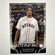 2024 Topps Series 2 CJ Stroud Let's Play Ball #PB-1 SP