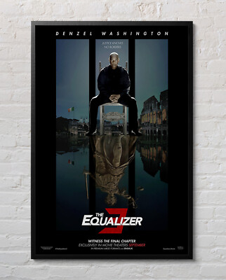 Movie Poster The Equalizer 3 2023 24x36 inch Glossy M23120