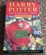 Harry Potter and the Philosopher ‘s Stone-Text/Rare JOANNE ROWLING-1st Ed-1997PB