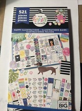 Planner For Scrapbooks The Happy Planner Value Sticker Book Happy Life 521 Pcs