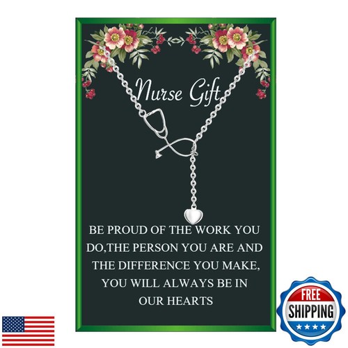 choice of all Nurse Necklace for Women, Nurses Week Gifts, Nursing Graduation