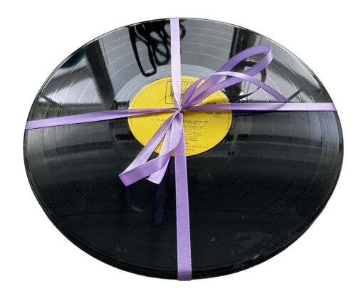 6 retro vinyl Felt Backed placemats Hand Crafted from original 12” records - Picture 2 of 6